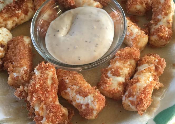 Resep Lo Carb Mozzarella Sticks Resep Lo Carb Mozzarella Sticks