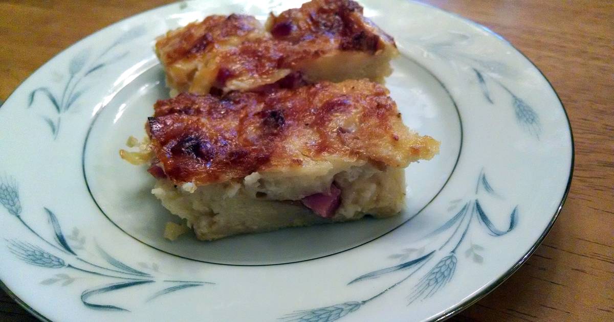 Ham and Swiss Strata Recipe by Bridget Cookpad