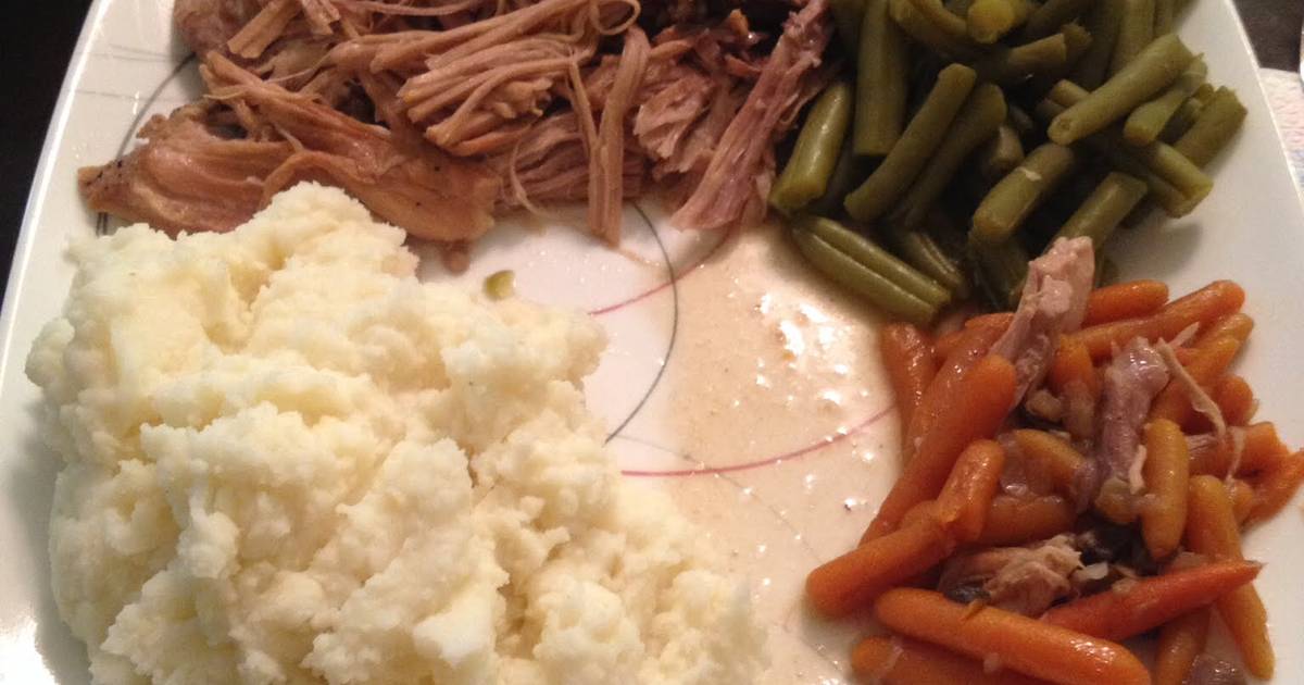 Crock pot slow cooker pork picnic shoulder roast recipes 47 recipes