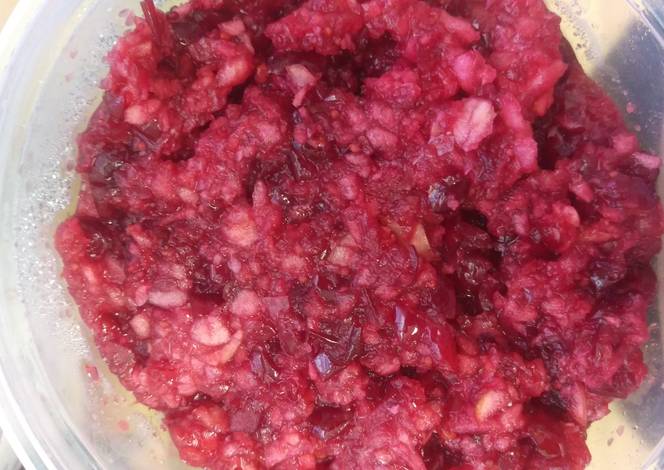 Resep Cranberry Relish Resep Cranberry Relish