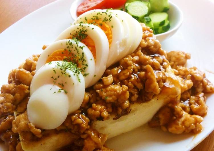 [Simple and Nutritious] Tofu Steak with Thick Sauce Recipe by cookpad