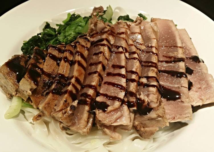 Pan Seared Yellowfin Tuna Recipe by Roger Searle - Cookpad