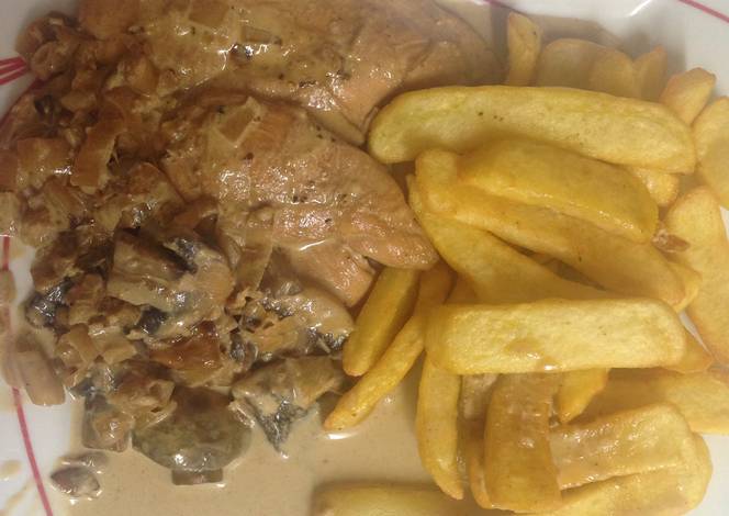 Resep My Ginger Garlic Chicken Breasts with Mushrooms and a Lovely Creamy Sauce Resep My Ginger Garlic Chicken Breasts with Mushrooms and a Lovely Creamy Sauce