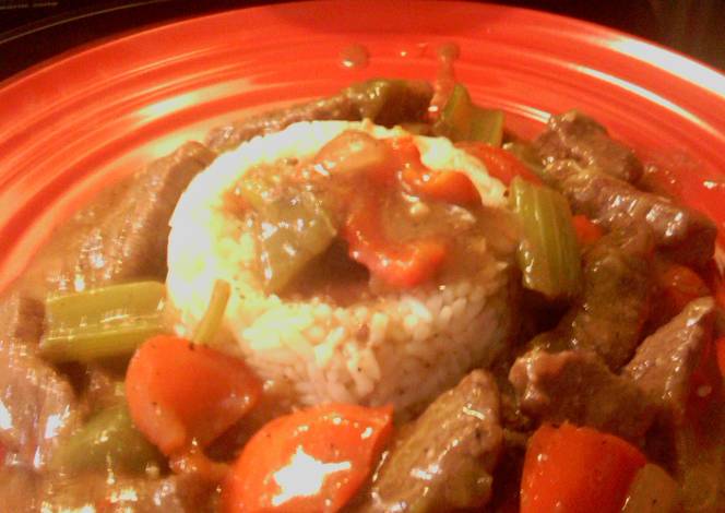 Resep sunshine's steak and vegetable stir fry Resep sunshine's steak and vegetable stir fry