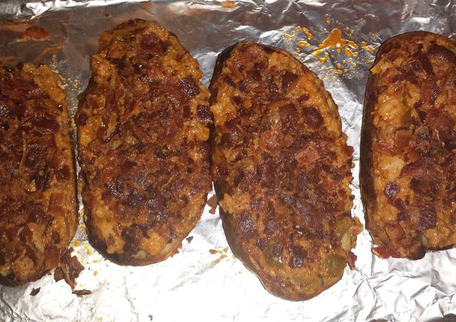 Resep Amy's Amazing "TexMex" Stuffed Potatoes