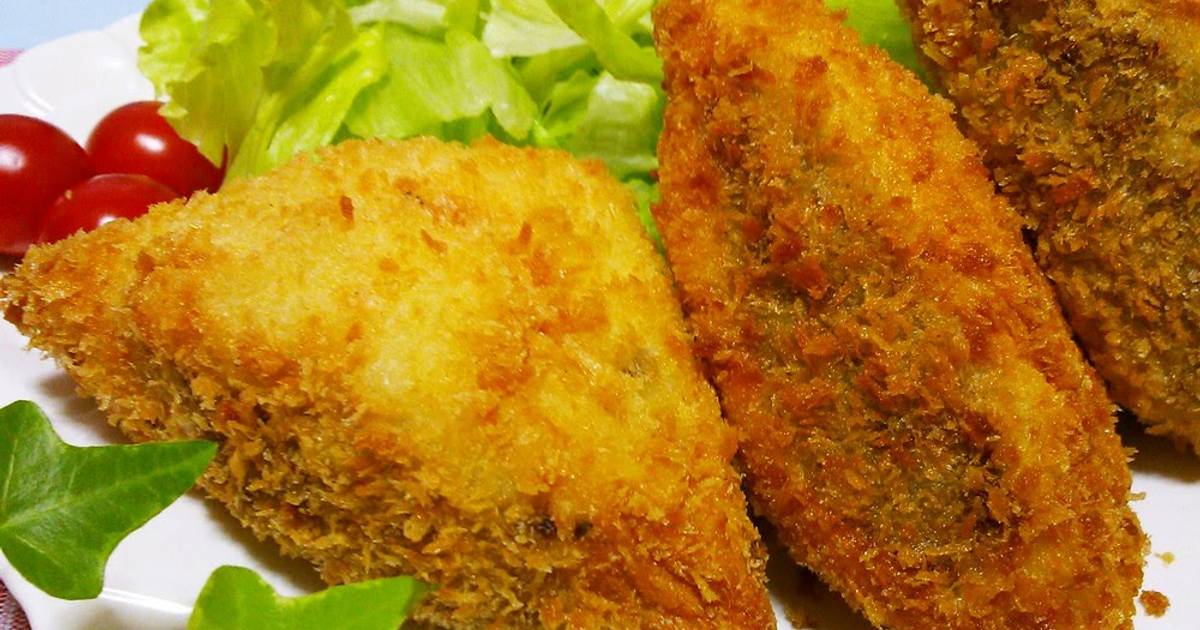 Soft, Light, and Crispy! Stuffed Deep Fried Hanpen Fish Cakes Recipe by