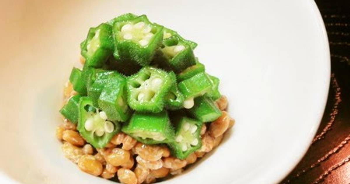 Okra Natto Recipe by cookpad.japan Cookpad