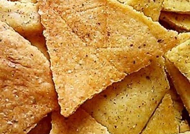 Non-fried Cornmeal Chips Recipe by cookpad.japan - Cookpad