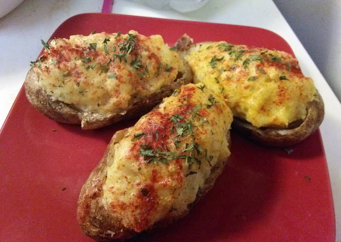 Resep Mel's New York Twice Baked Potatoes