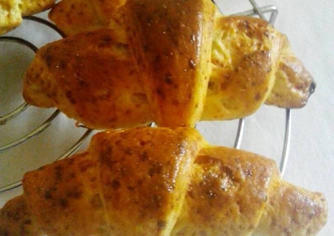 Resep Cheese croissant