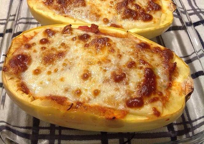 Resep Spaghetti Squash Lasagna Bowls