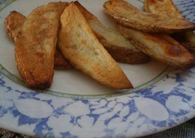 Resep Easy Oven Baked Potato Wedges