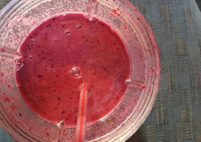 Resep Blueberry tangerine smoothie