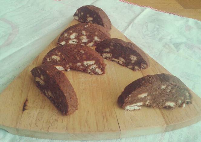 Resep No Bake Coffee Cookie Roll Resep No Bake Coffee Cookie Roll