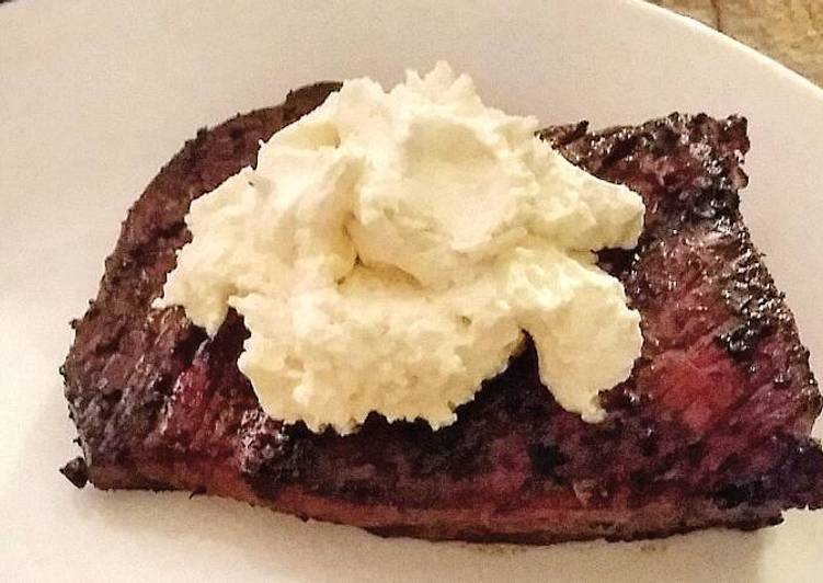 Creamy Horseradish Steak Topping Recipe by Leelumae Cookpad