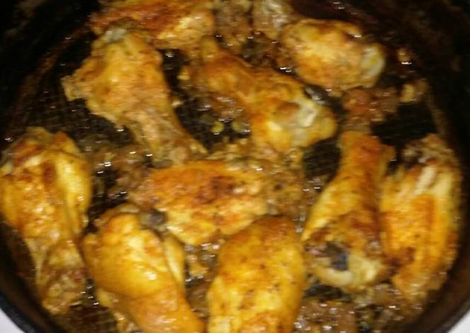 Resep My Garlic Hot Wings