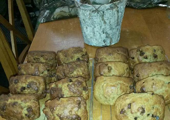 Resep Peanut Butter Chocolate Chip Banana Bread