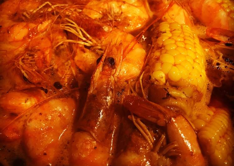 The Whole Shabang Shrimp Boiling Crab Style Recipe By Minda Cookpad