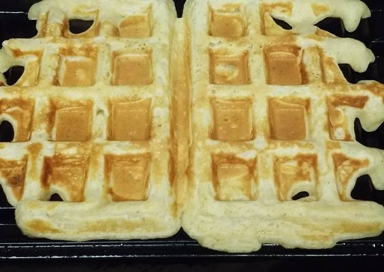 Easy Waffles Recipe by Christina Cookpad