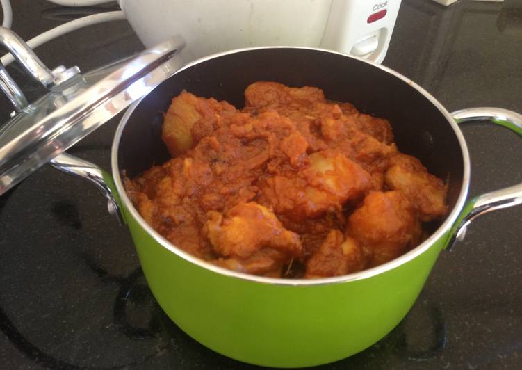 Spicy Chicken In Thick Gravy Recipe by pdevi Cookpad