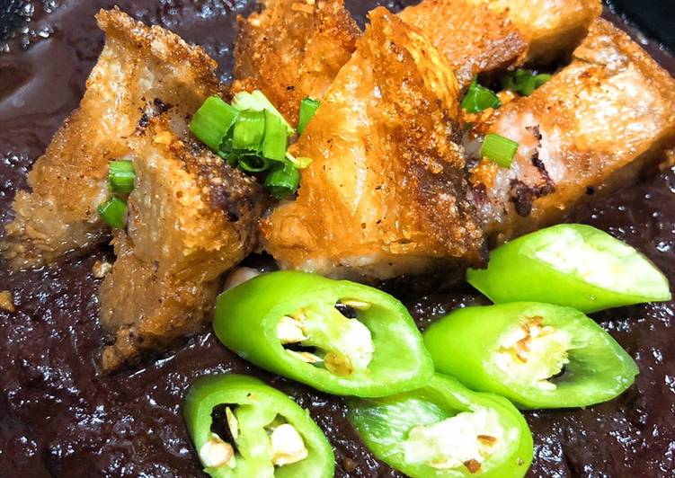 Crispy Pork Blood Stew (Dinuguan) Recipe by mengalooo Cookpad