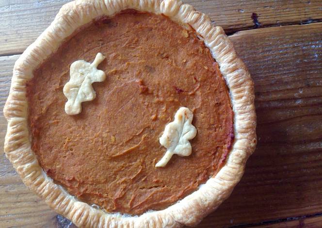 Resep Rustic Sweet Potato Pie Resep Rustic Sweet Potato Pie