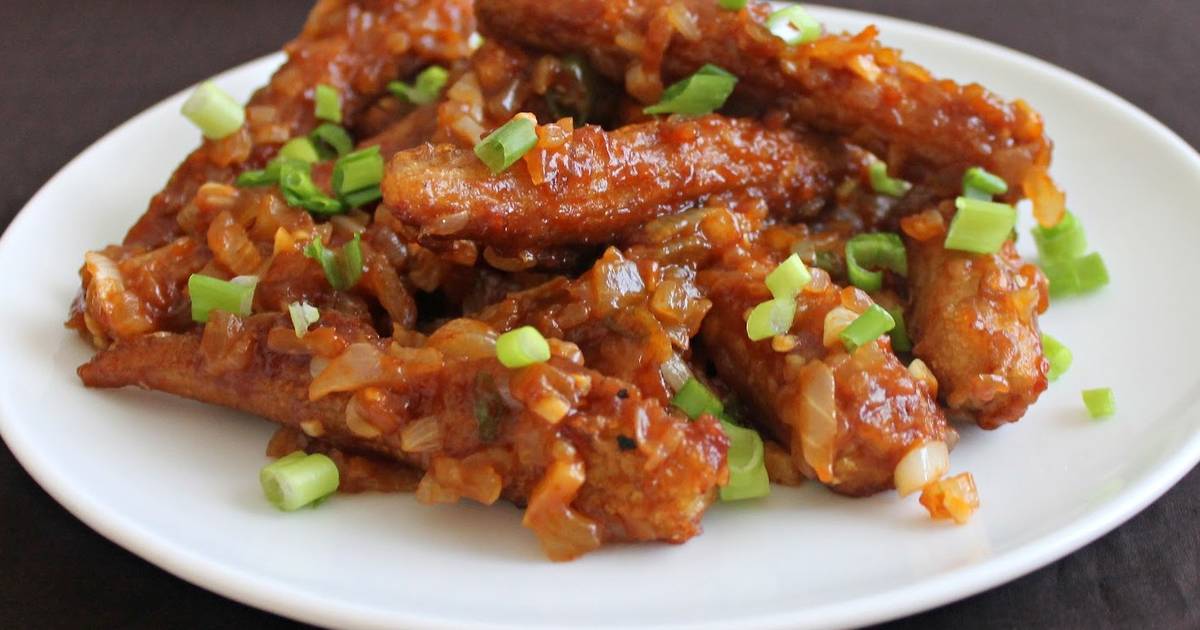 Image result for baby corn manchurian dry