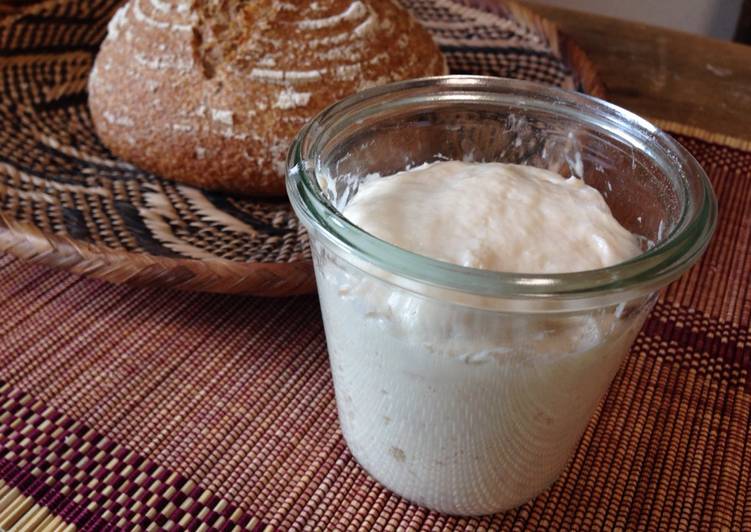 How to Make Raisin Yeast Sourdough Starter Recipe by Felice Cookpad
