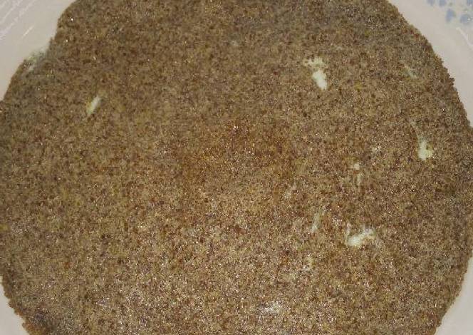 Resep Flaxseed Wrap (from flaxseed mix)
