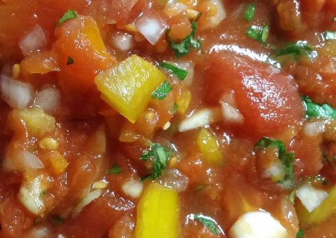 Resep Big Poppa's Spicy Salsa