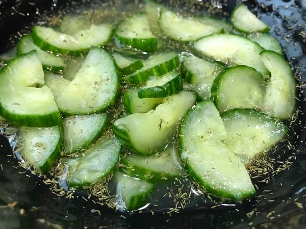 Dill Quickles (Quick Pickles)