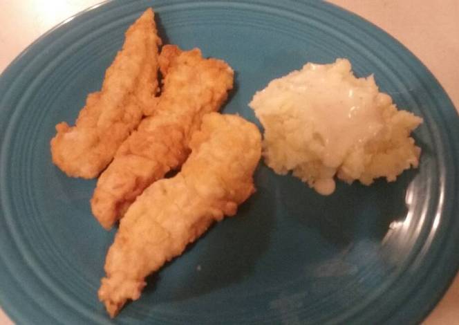 Resep "Yellow Box" Chicken Strips