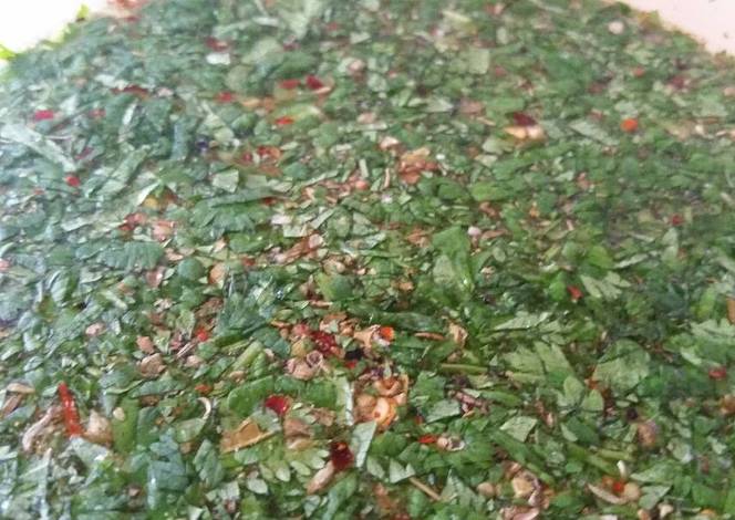 Resep Spicy Cilantro Brine Resep Spicy Cilantro Brine