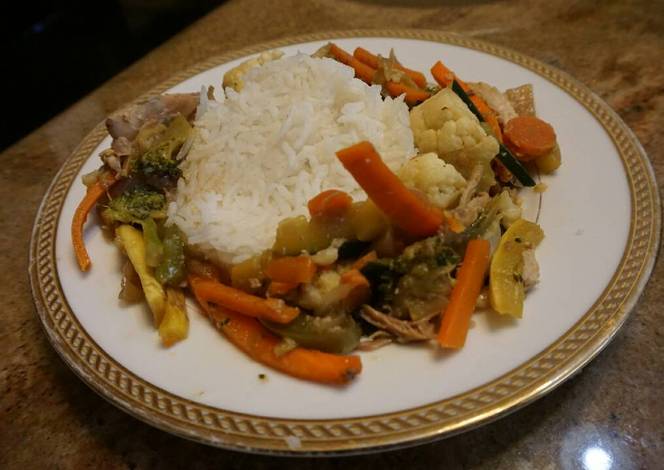 Resep Veggie Chicken Stir Fry Resep Veggie Chicken Stir Fry