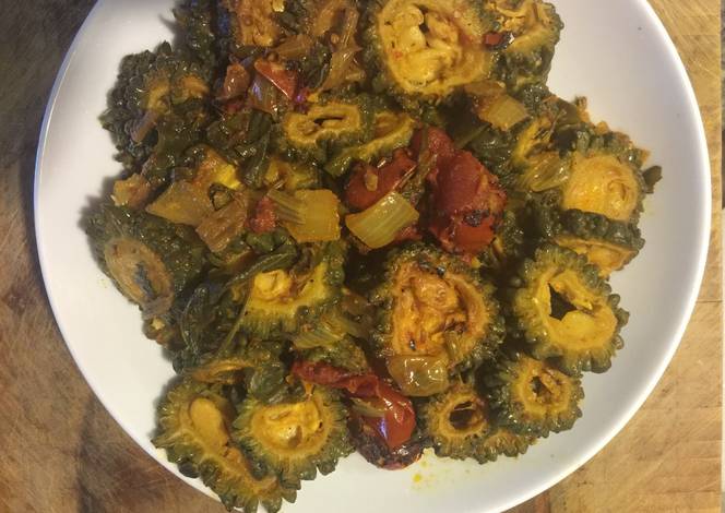 Resep Bitter Melon. Indian Karela.