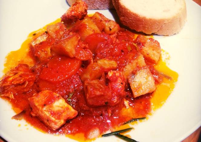 Resep Chicken and Tomato Casserole Resep Chicken and Tomato Casserole