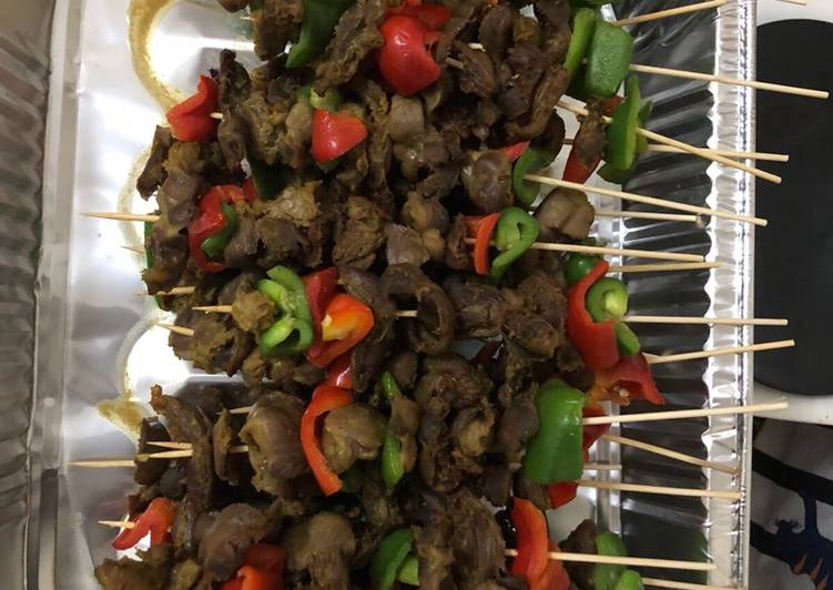 Gizzard kebabs Recipe by Kudi Ratu Cookpad