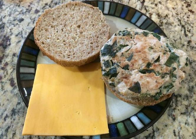 Resep Spinach Cilantro Turkey Burgers Resep Spinach Cilantro Turkey Burgers