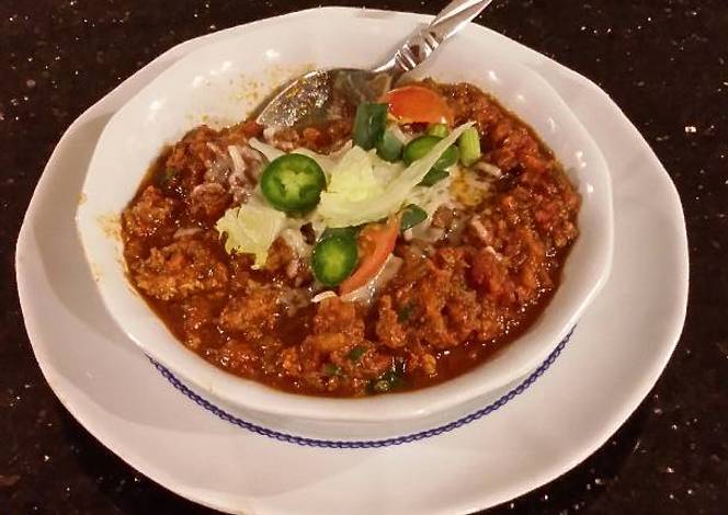 Resep Beef and Sausage Chili