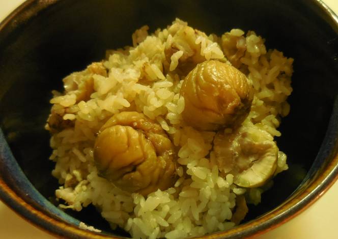 Resep Japanese Chestnut Rice