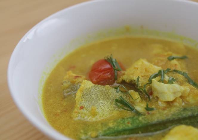 Resep Spicy sour monkfish stew Resep Spicy sour monkfish stew