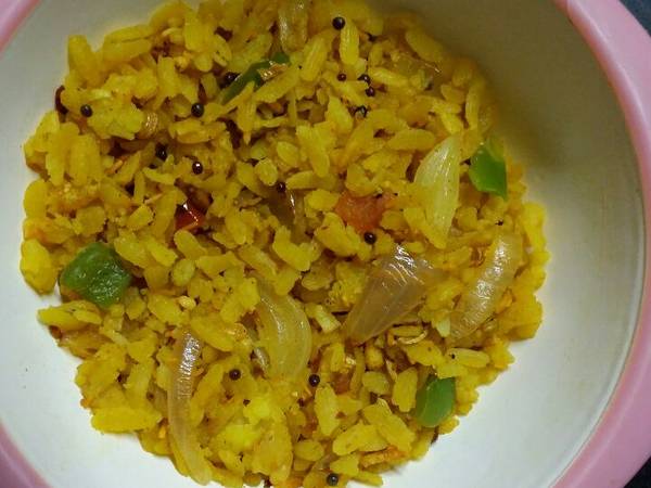 Vegetables Poha