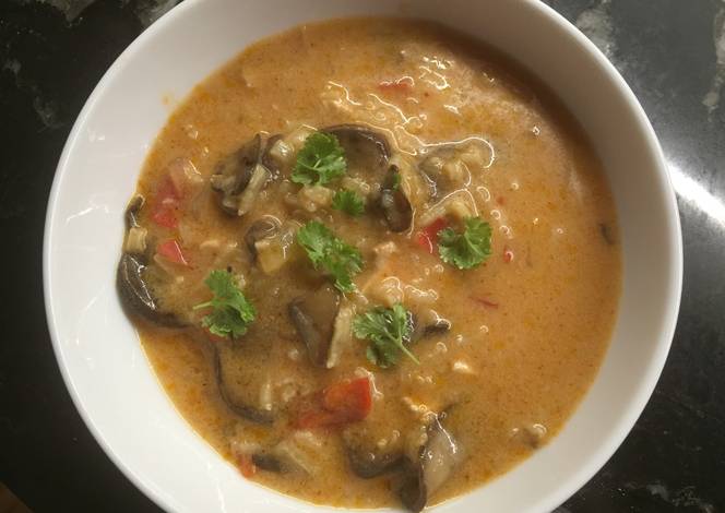 Resep Wicked Thai chicken soup