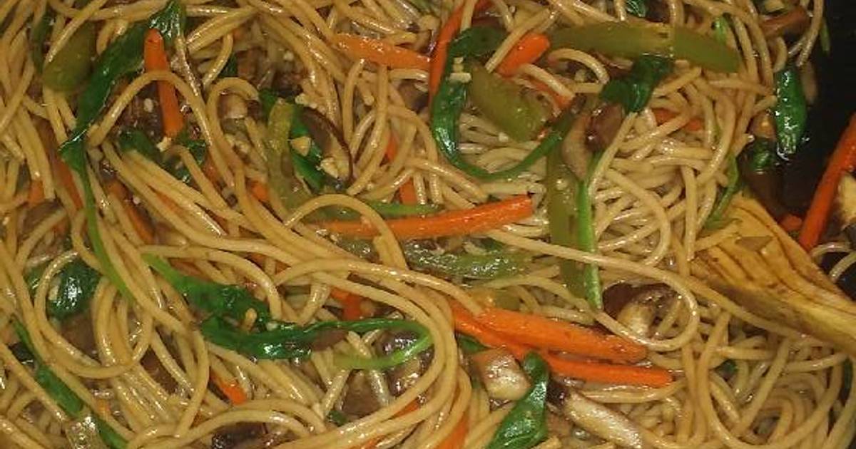 Spicy vegetable lo mein recipes 2 recipes Cookpad