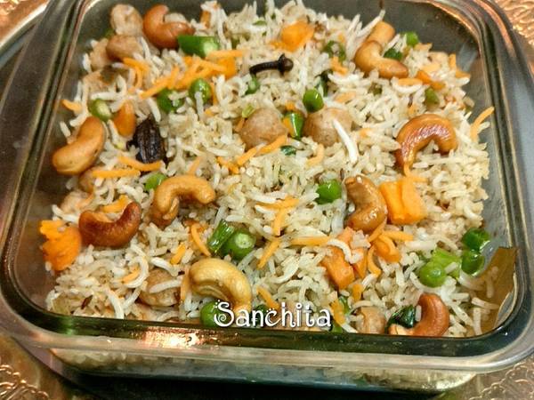 Shahi Soya /Nutrela Pulao