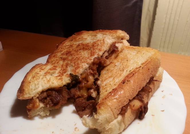 Resep Bulgogi Kimchi Grilled Cheese