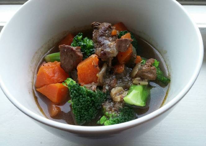 Resep Slow Cooker Beef Veggie Stew Resep Slow Cooker Beef Veggie Stew