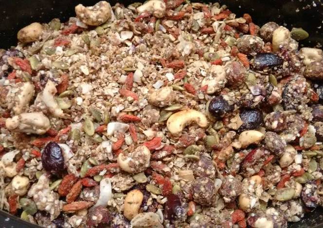 Resep Super healthy vegan granola