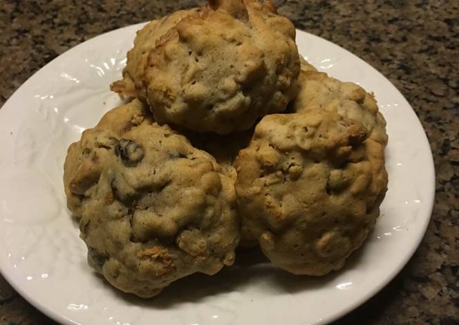 Resep Oatmeal Raisin Cookies