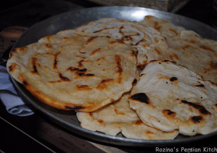 Pan fried Naan Recipe by Rozina Dinaa Cookpad